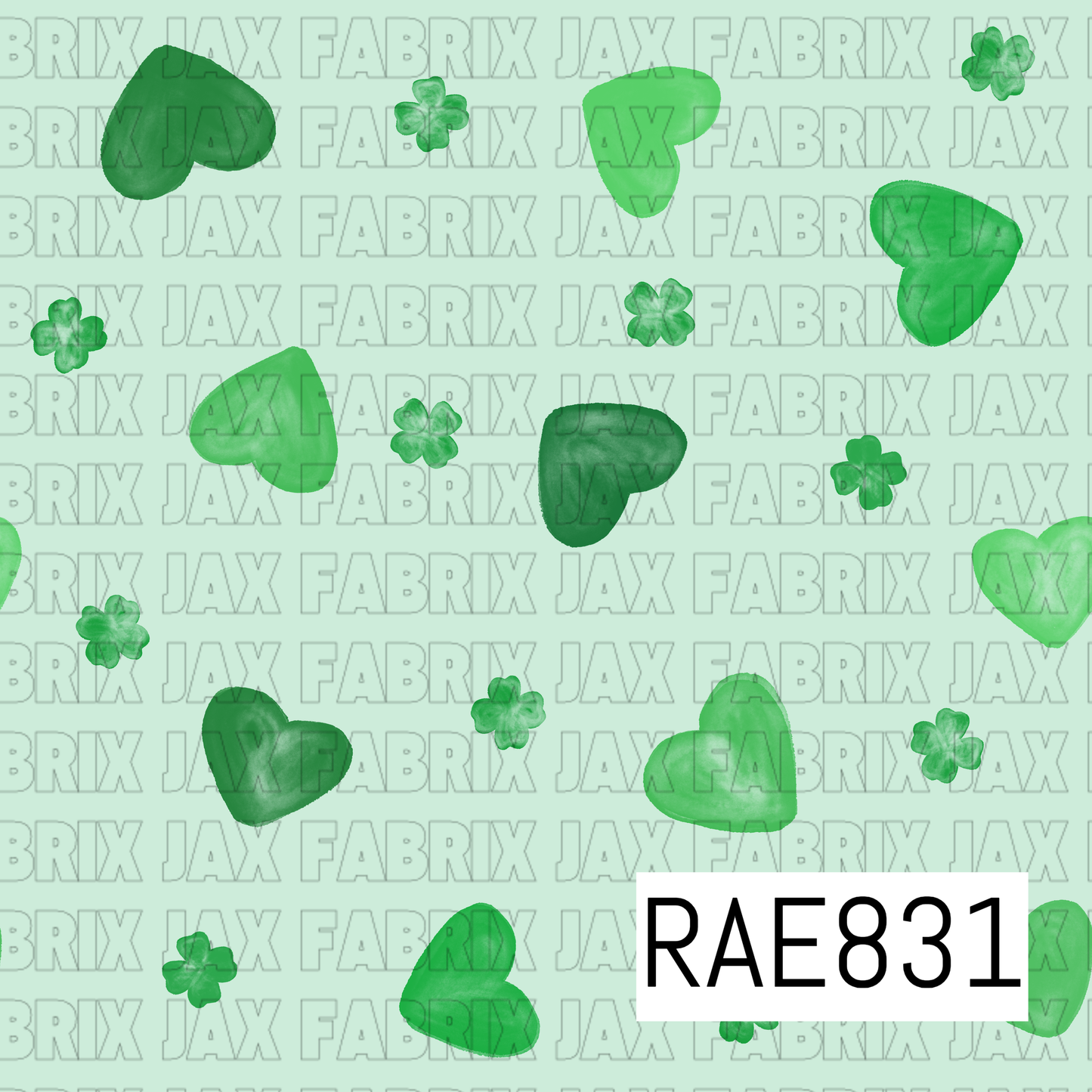 Watercolor Shamrock RAE831
