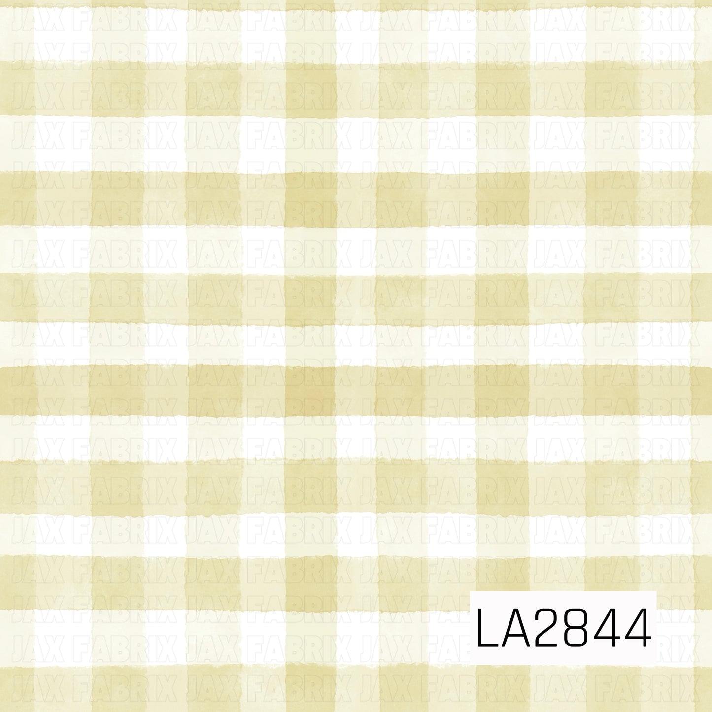 Light yellow and white wavy gingham plaid watercolor pattern