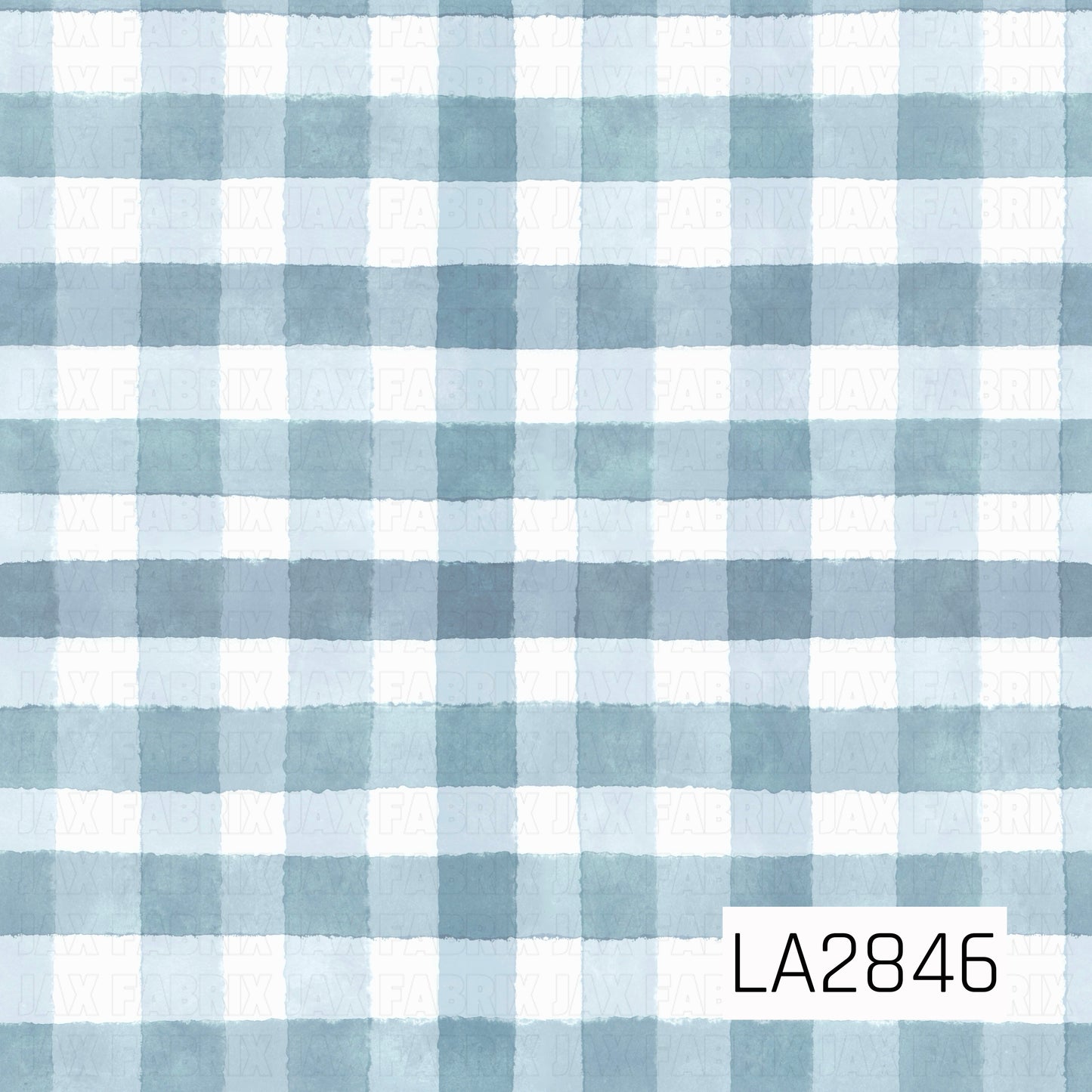 watercolor pattern with Blue and light blue gingham plaid