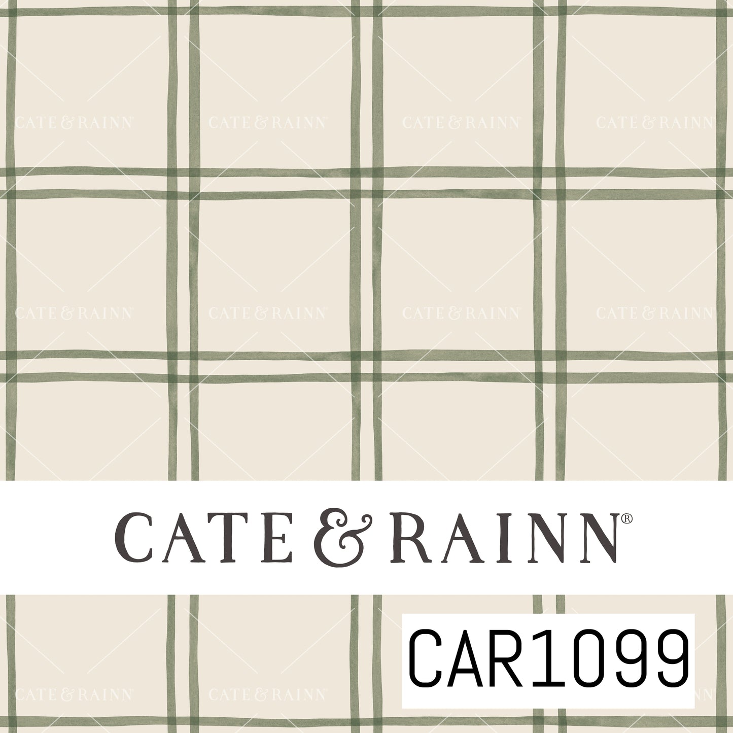 Briara and Pine Dots Plaid Green CAR1099