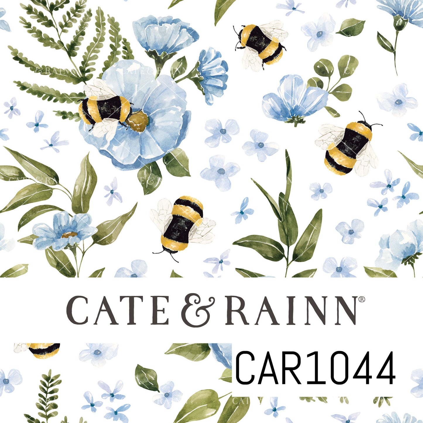 Wildflower Fields Floral Bees CAR1044