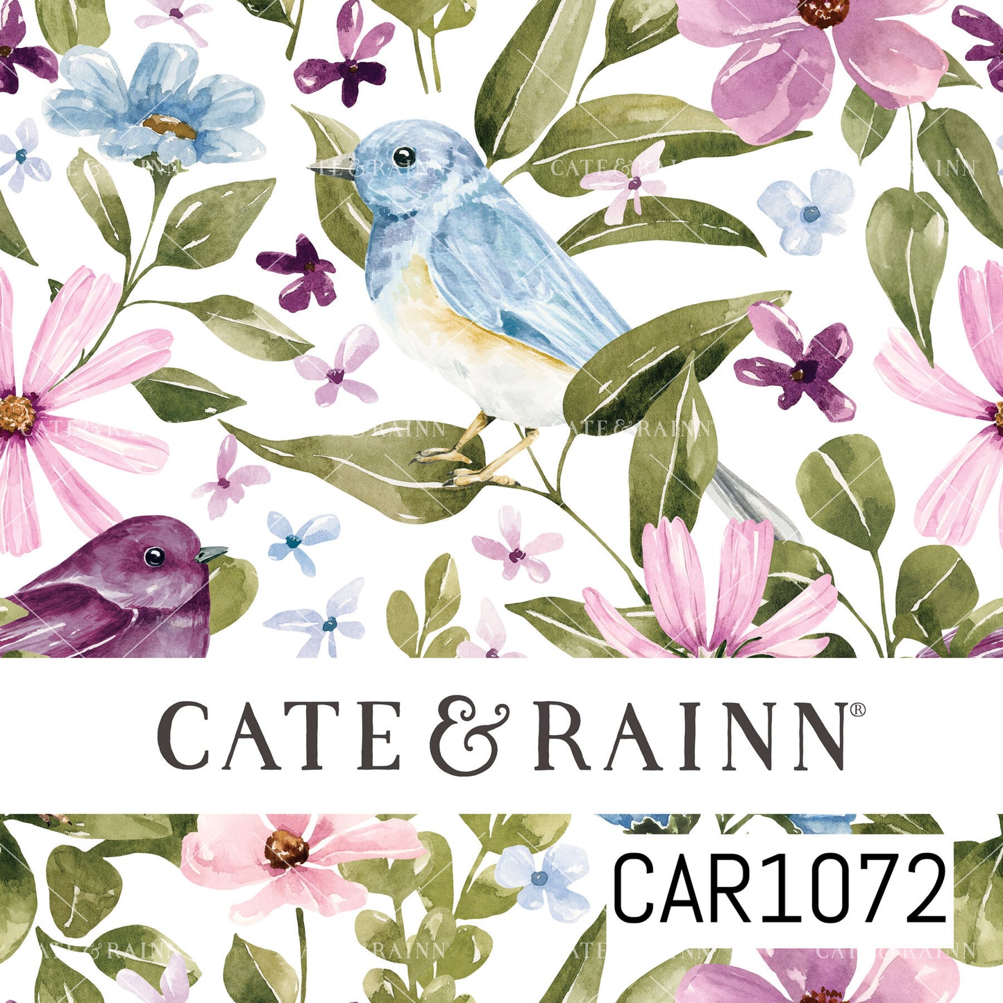 Wildflower Fields Floral Birds CAR1072