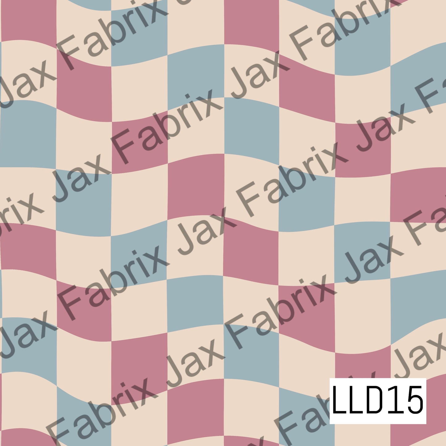 Wavy Checkerboard LLD15