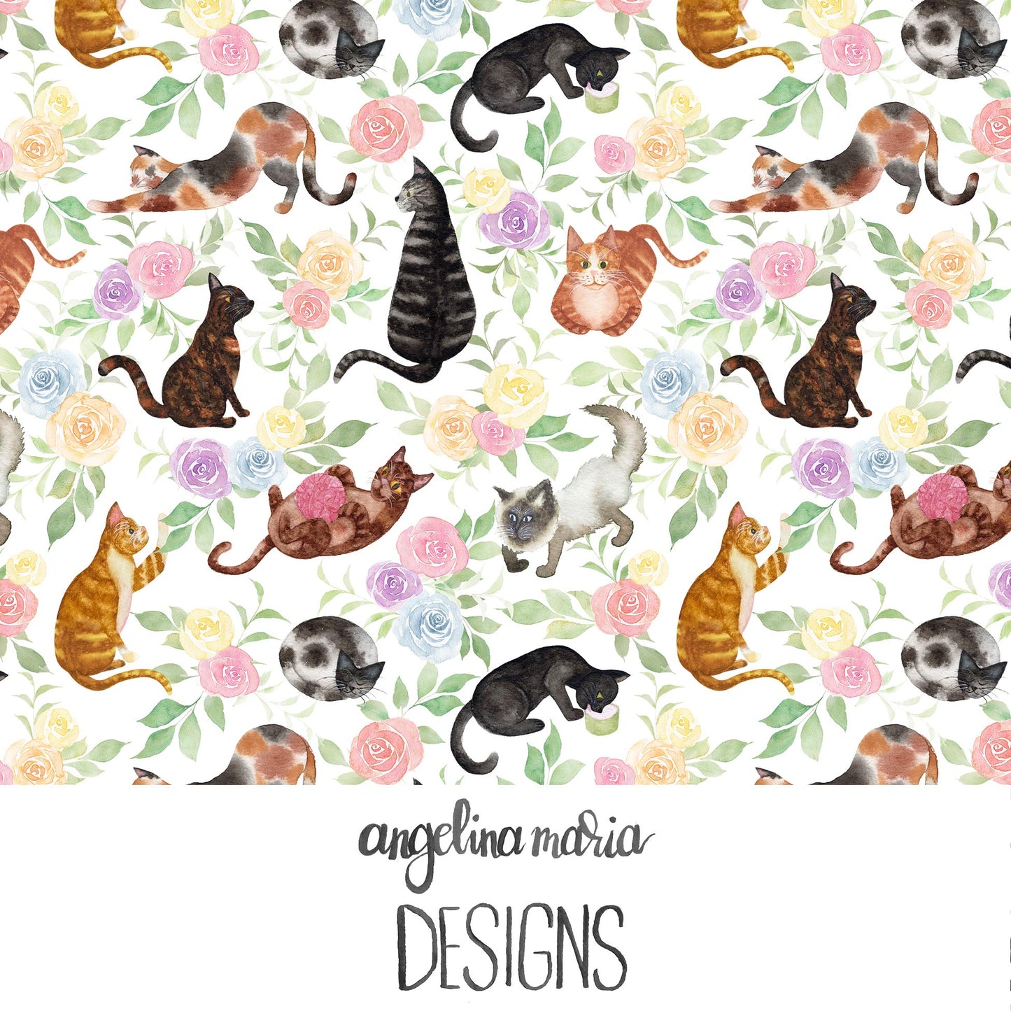Whiskers And Bloom White AMD375