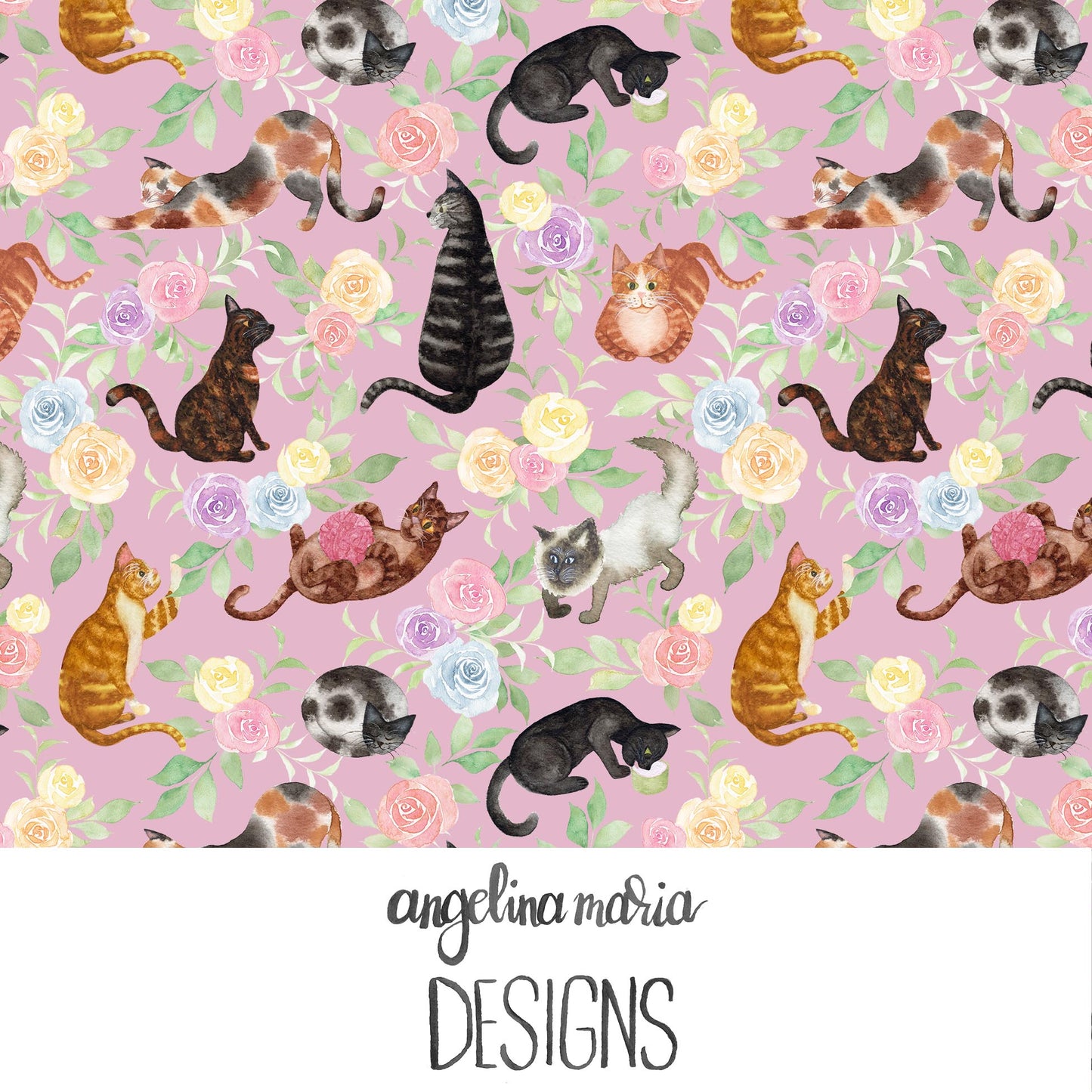 Whiskers And Bloom Blush Pink SAMD370