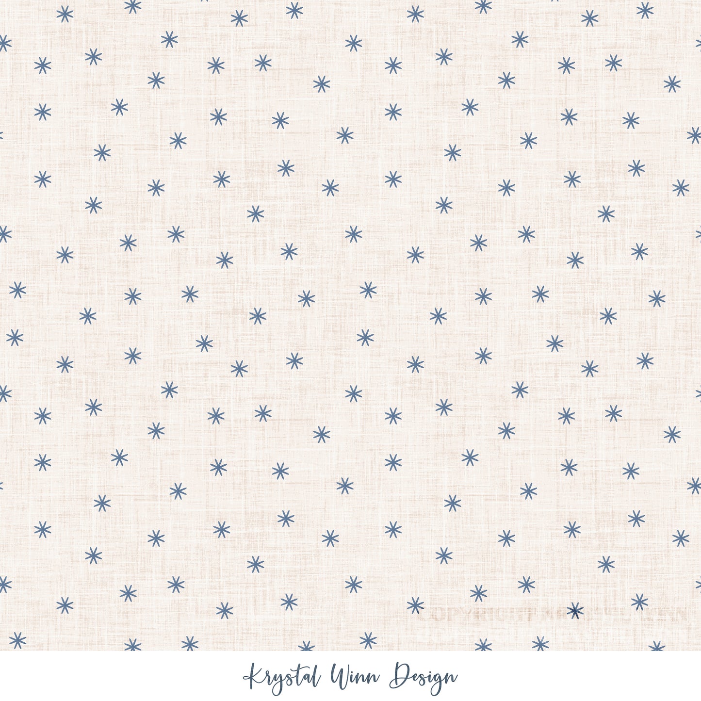 Winter Wonderland Snow Dot Cream KW9872