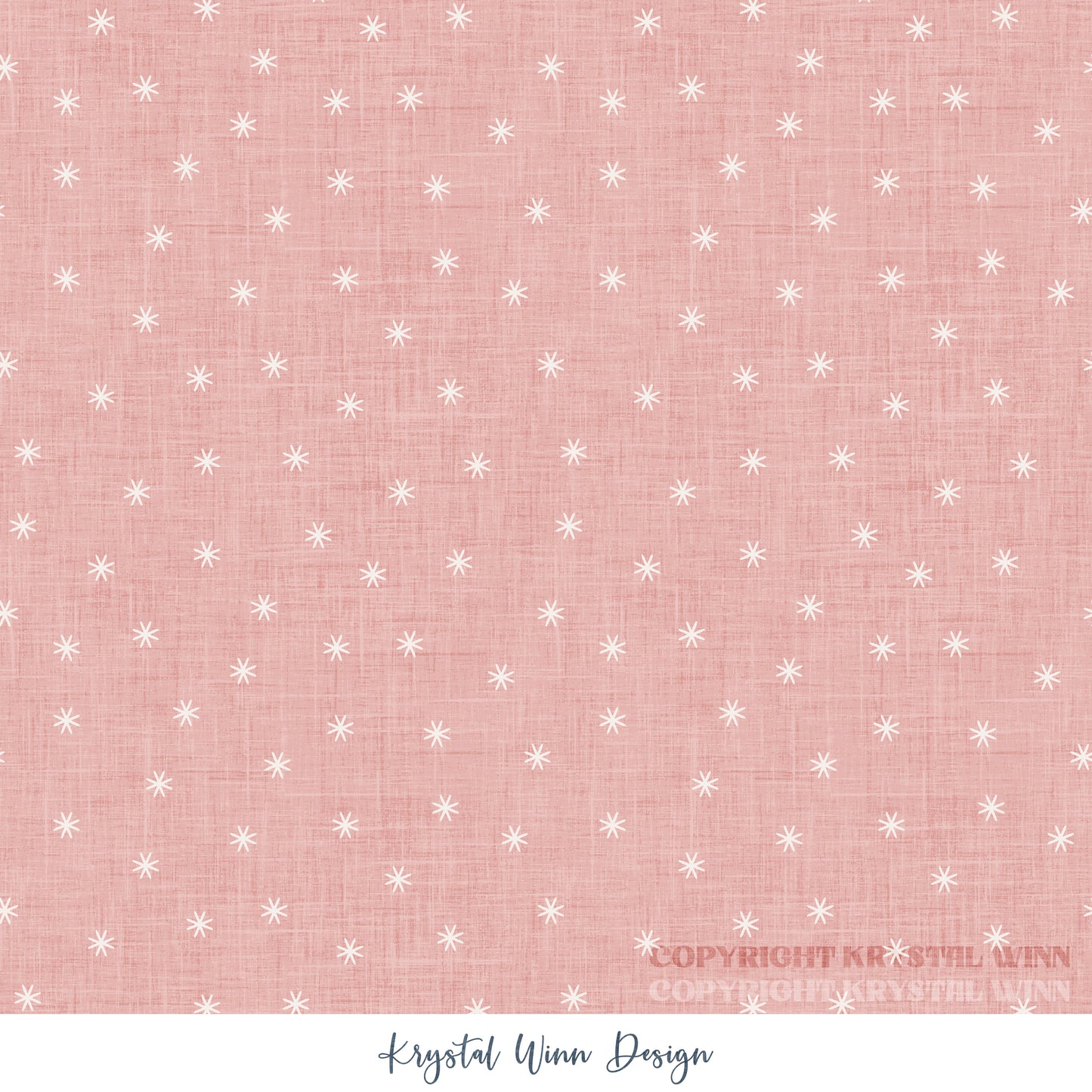 Winter Wonderland Snow Dot Pink KW9869