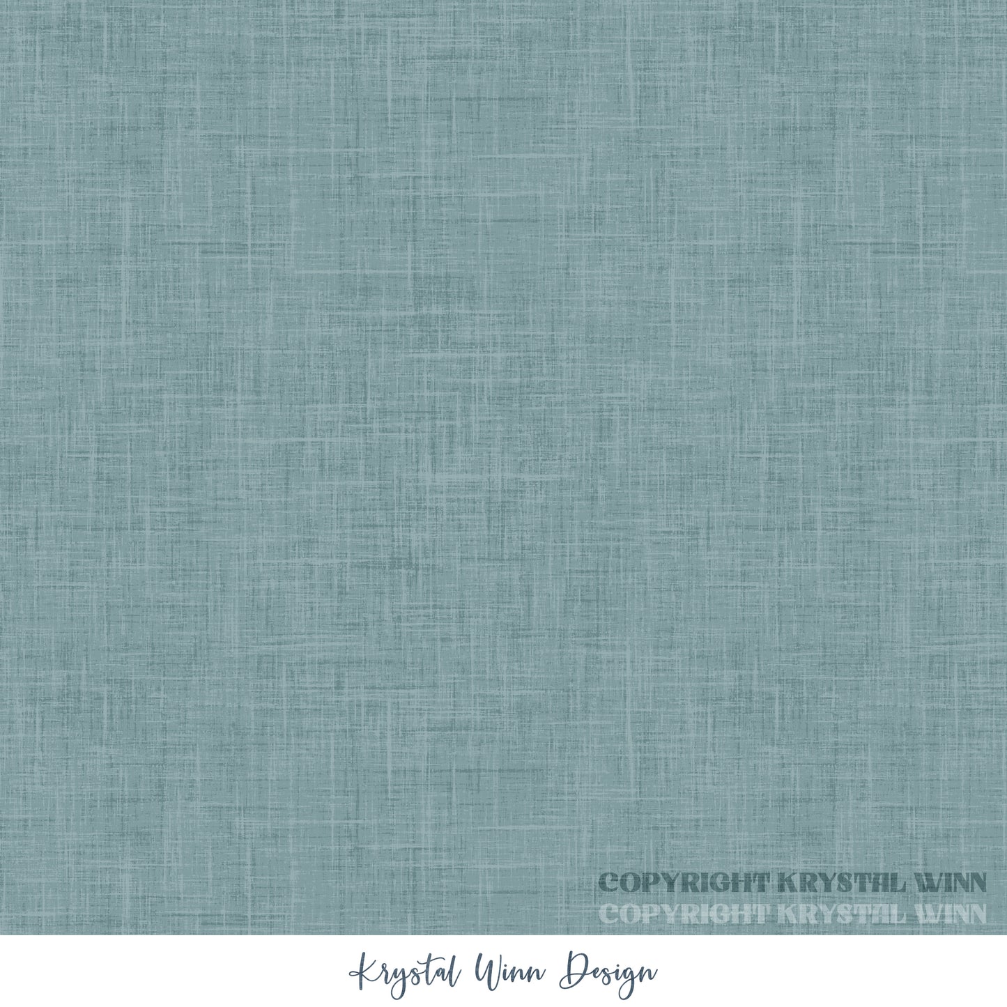 Winter Wonderland Solid Blue KW986