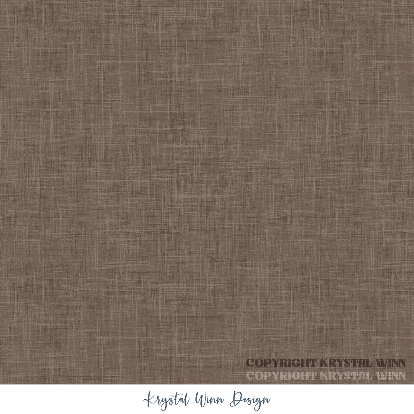 Winter Wonderland Solid Brown KW985