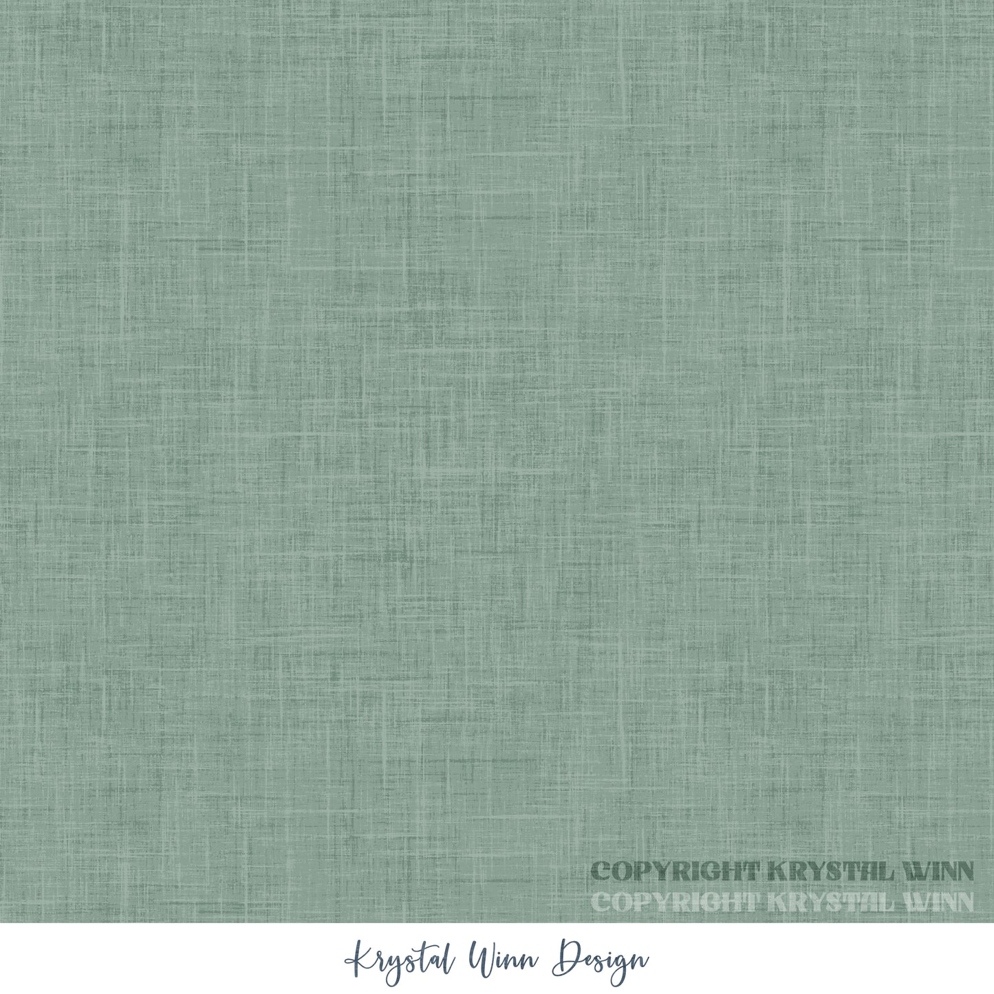 Winter Wonderland Solid Green KW983