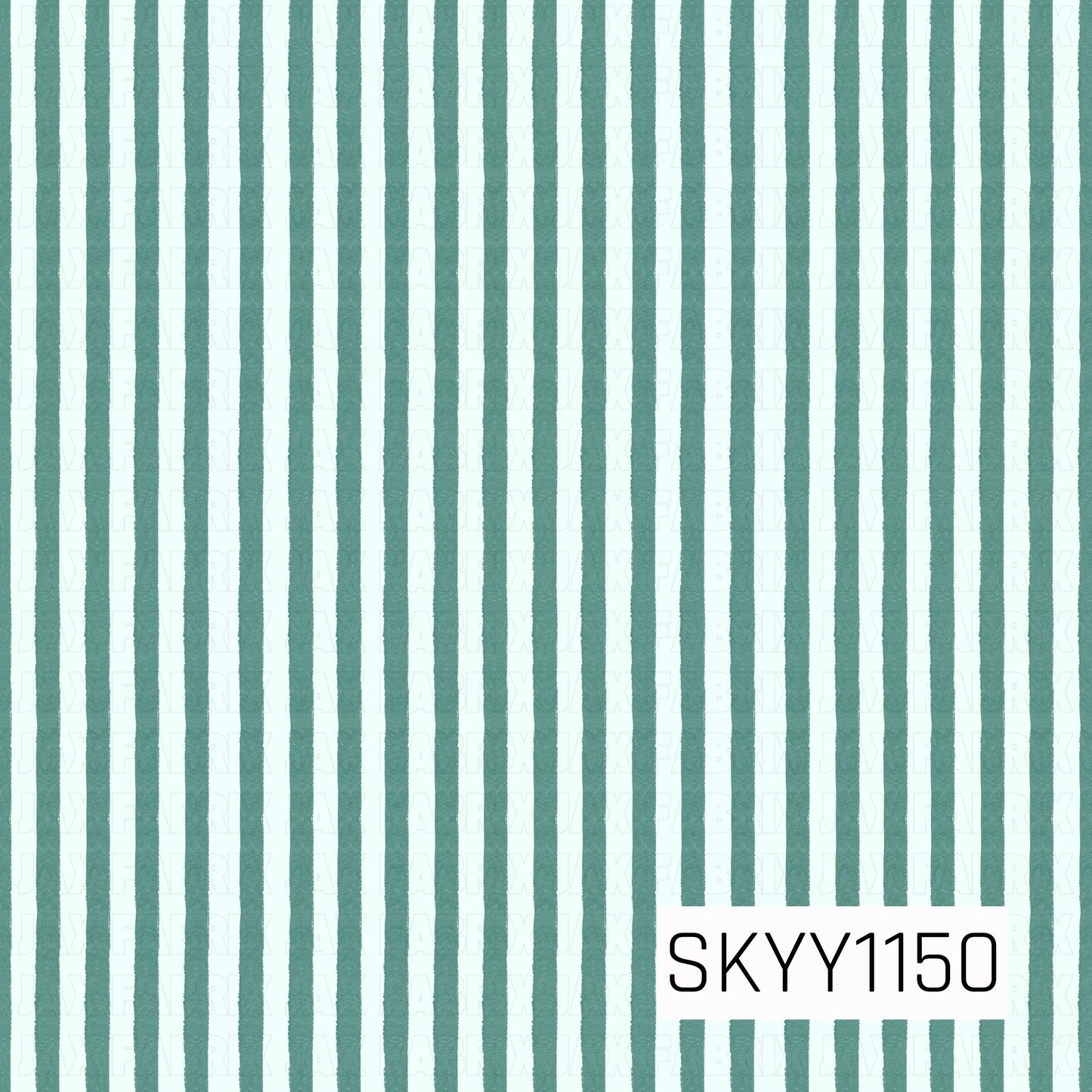 A simple hand-drawn stripe pattern featuring vertical muted teal lines on a soft icy blue background. The slightly textured, imperfect strokes give the design a cozy handmade feel while keeping it clean and versatile.
