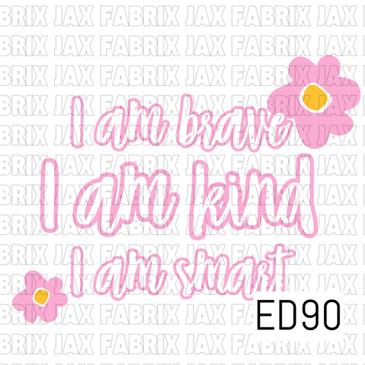 Brave Kind Smart PNG ED90