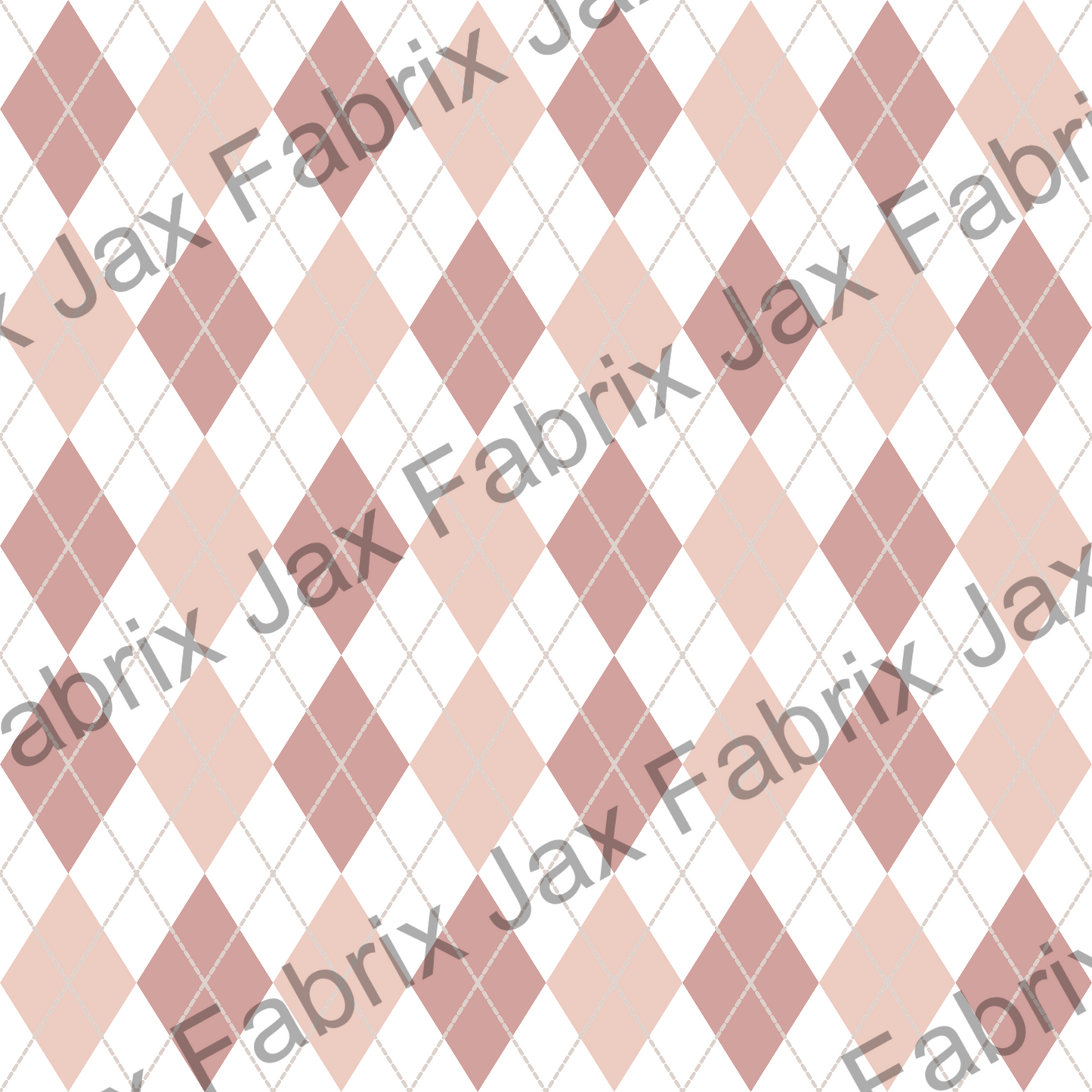 Pink Argyle QB31
