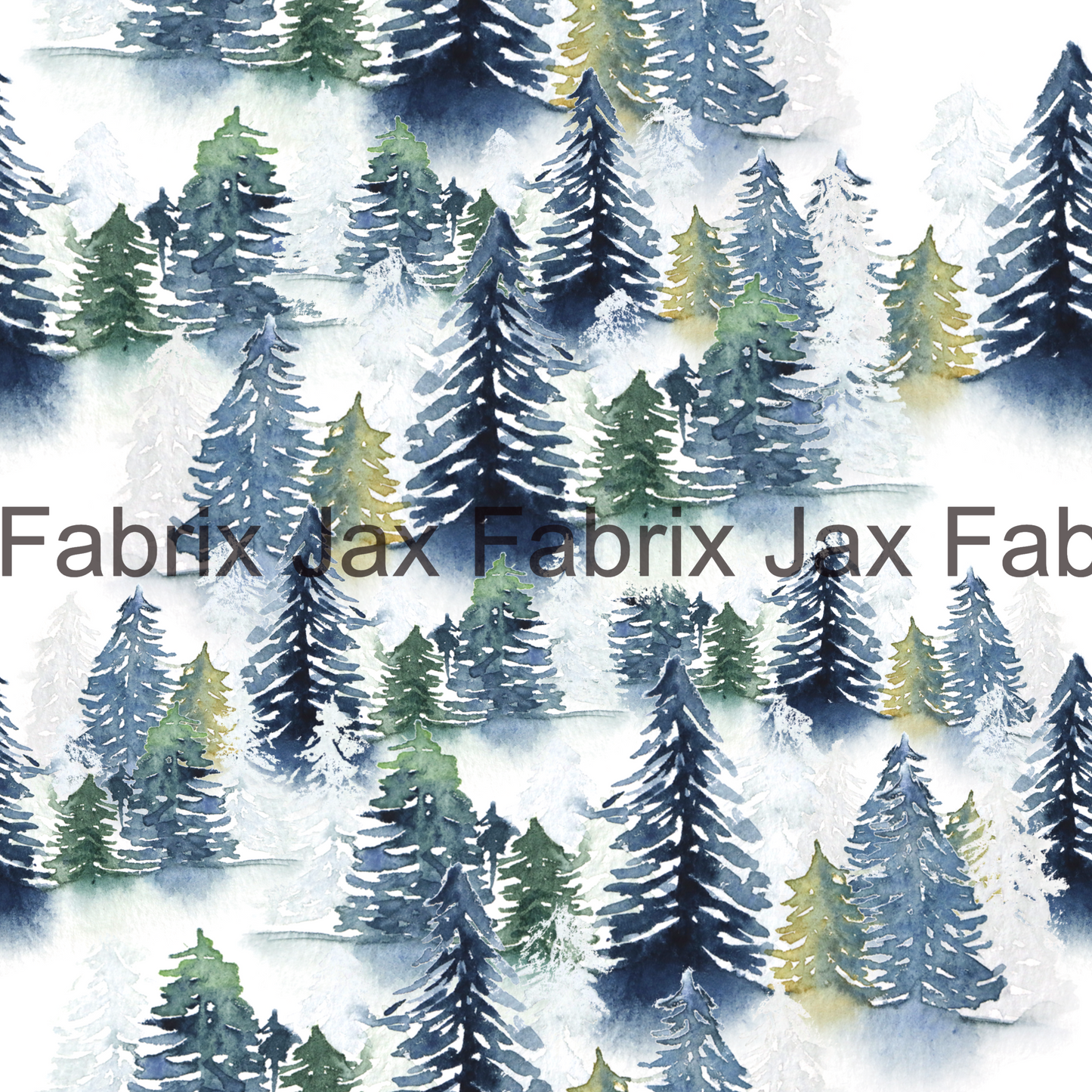 Winter Mountain and Trees SAD27