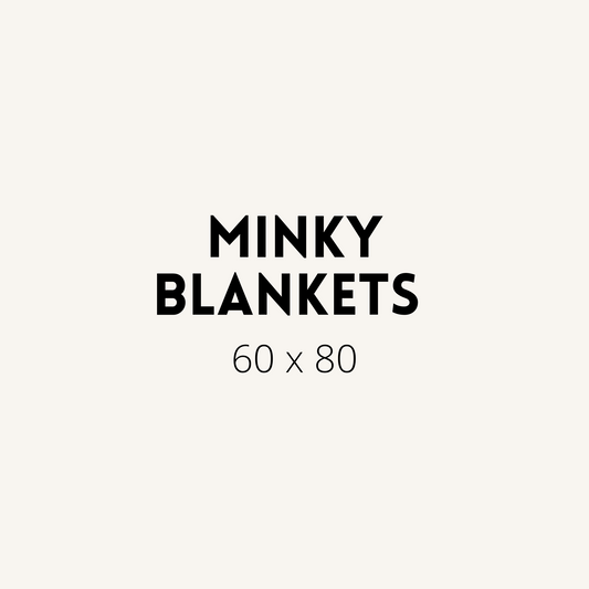 Minky Blankets 60 x 80