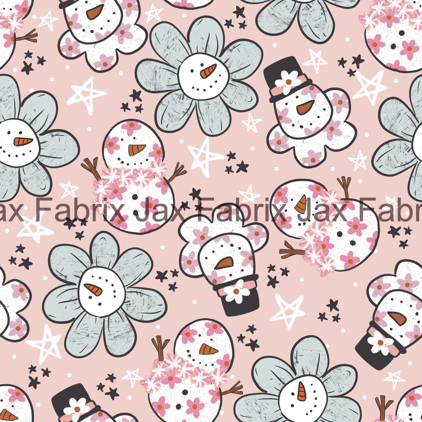 Groovy Snowman Mashup BF128