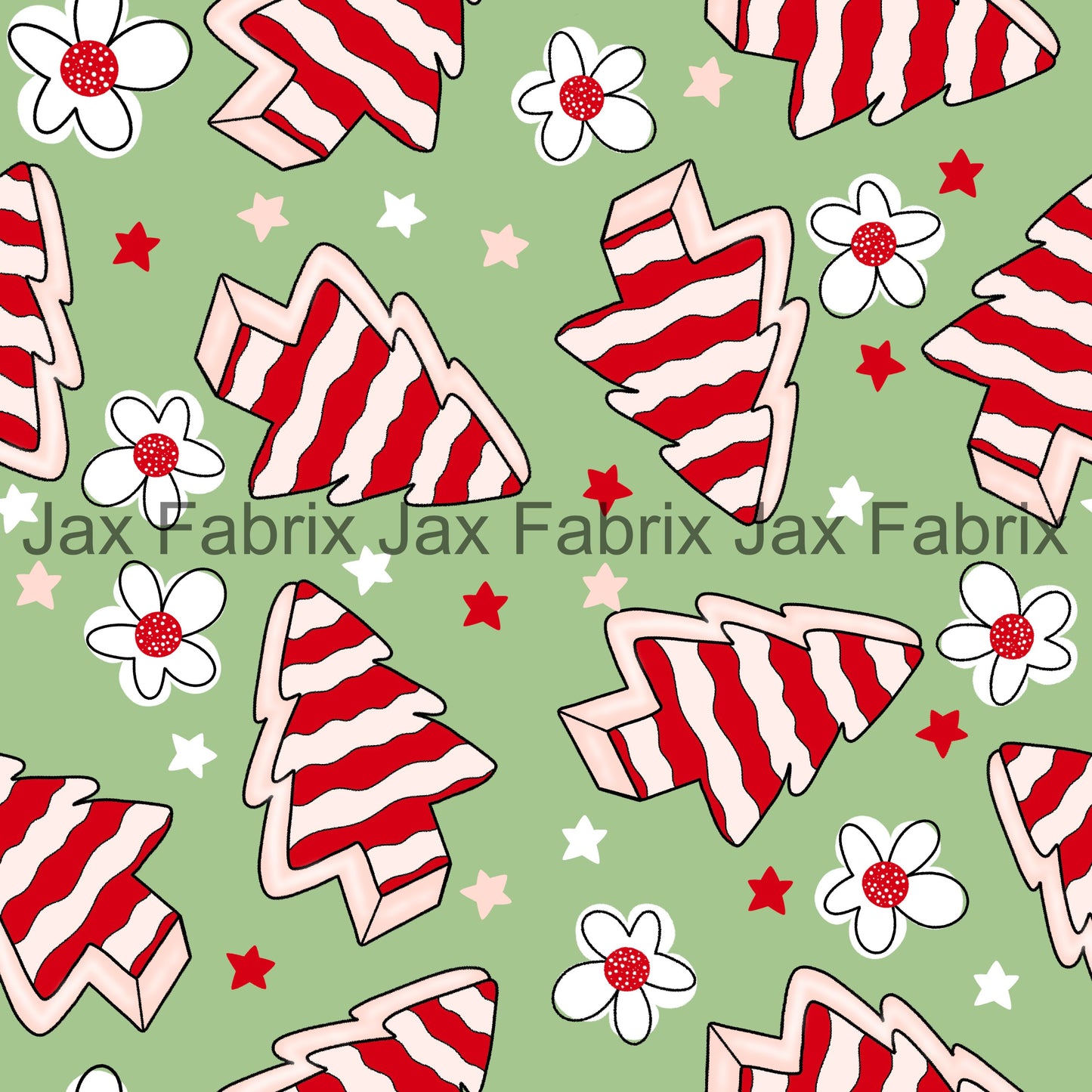 Stripes Christmas Trees LD226