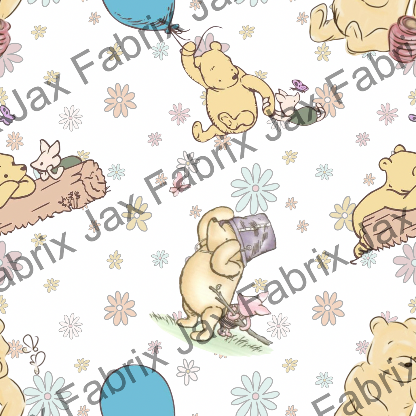 Floral Pooh QB2
