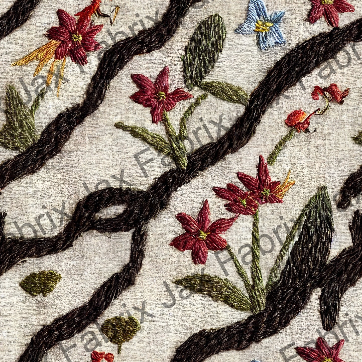 Spring Garden Embroidery OG14