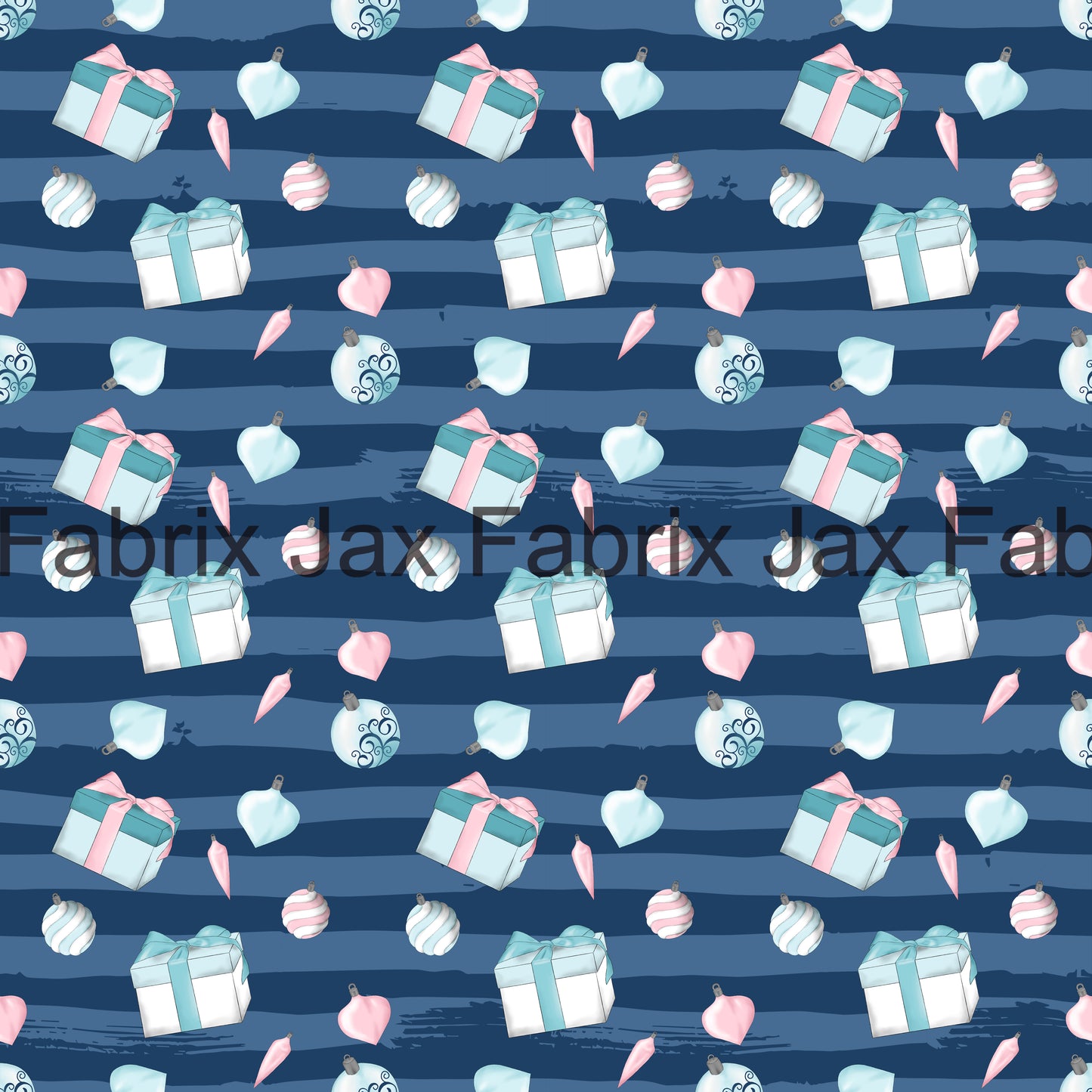 Pink Christmas Blue Gifts INH116