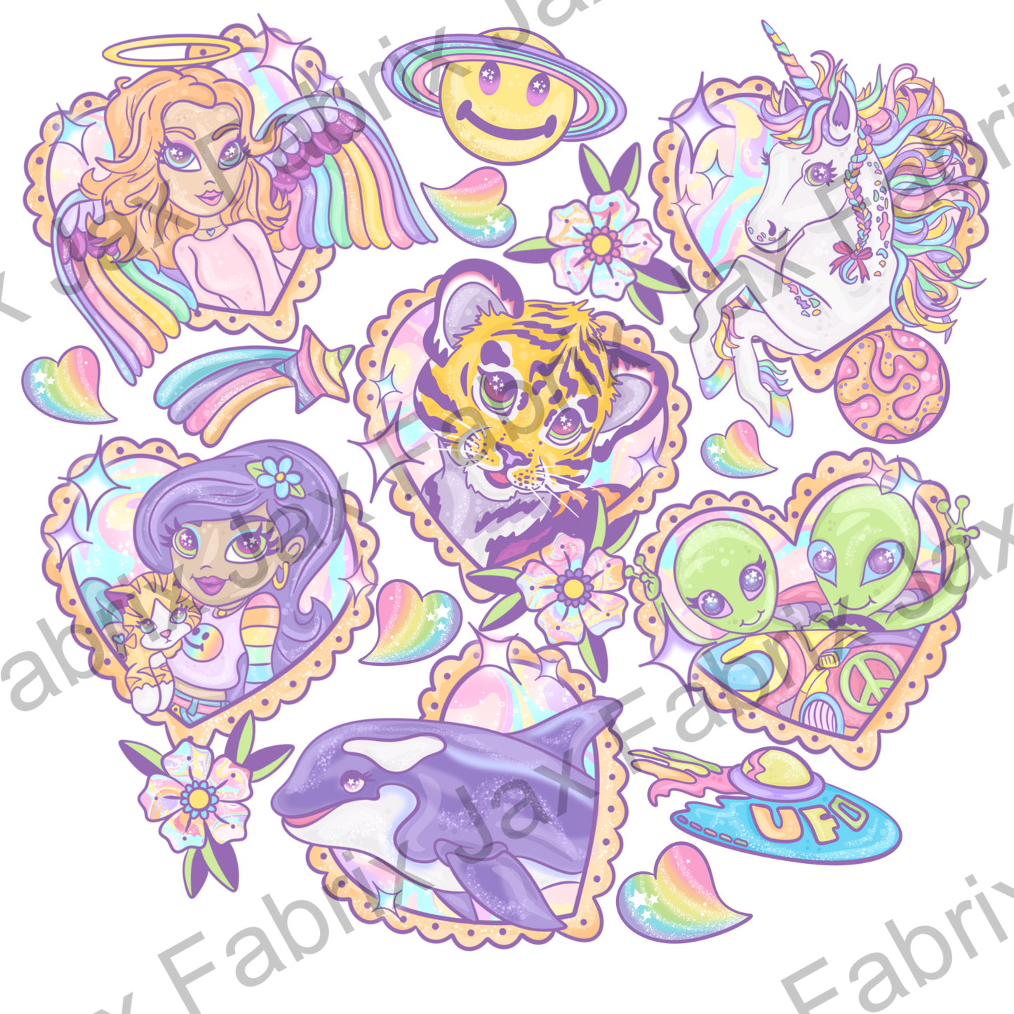 90's Vibe Tattoo PNG PC169