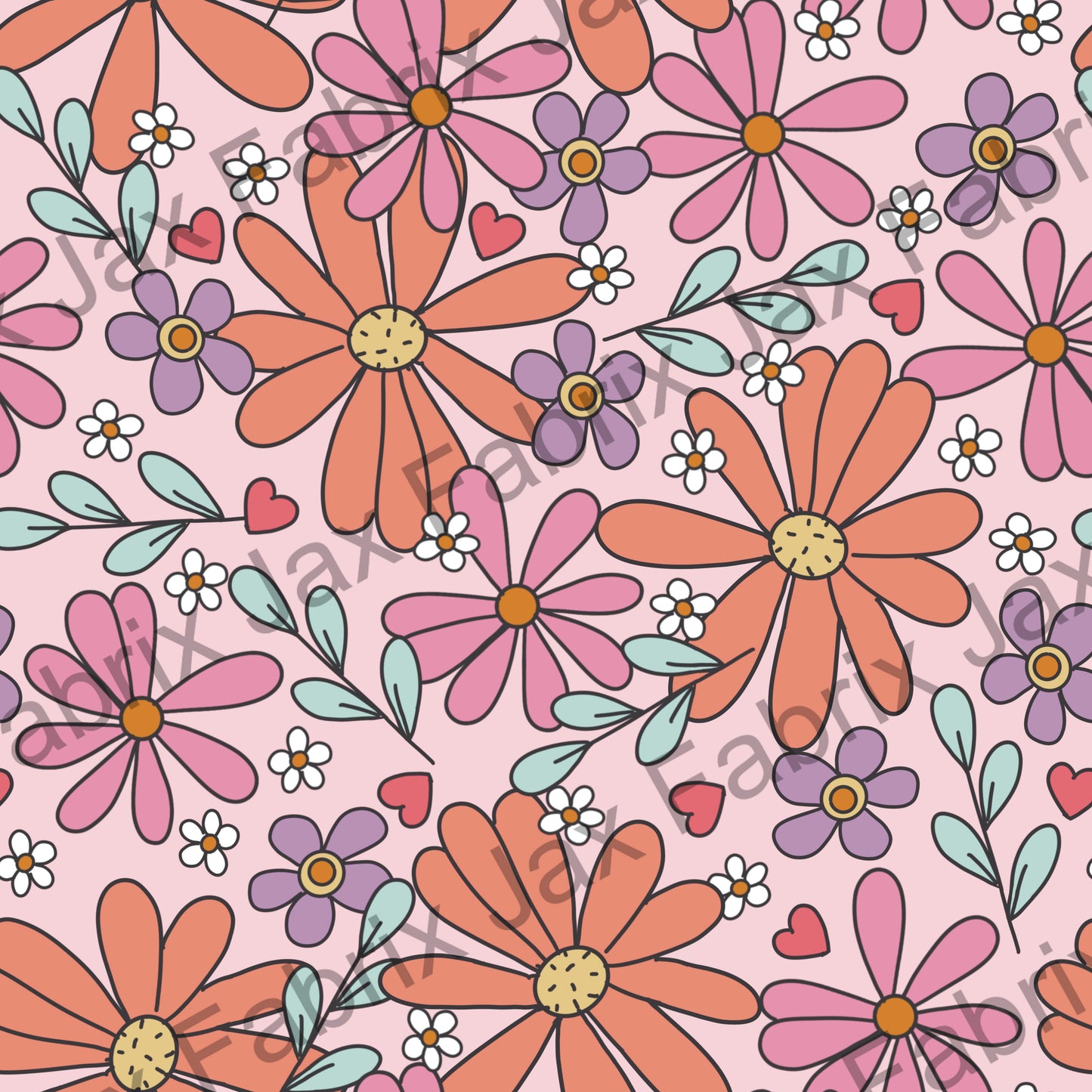 Summer Bright Flowers BF217