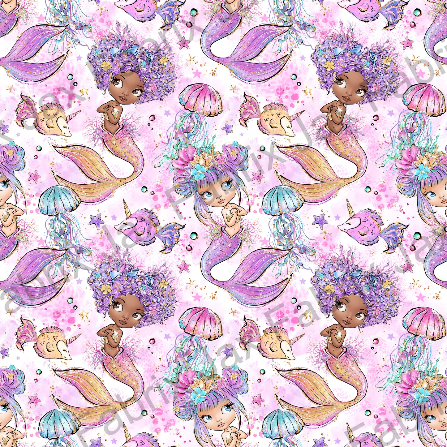 Pink Mermaids INH199