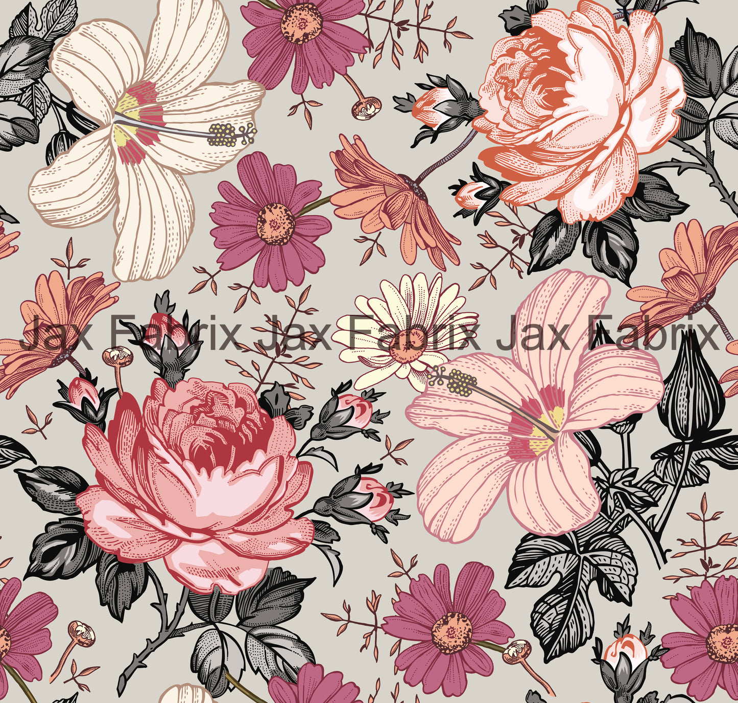 Vintage Floral INH49