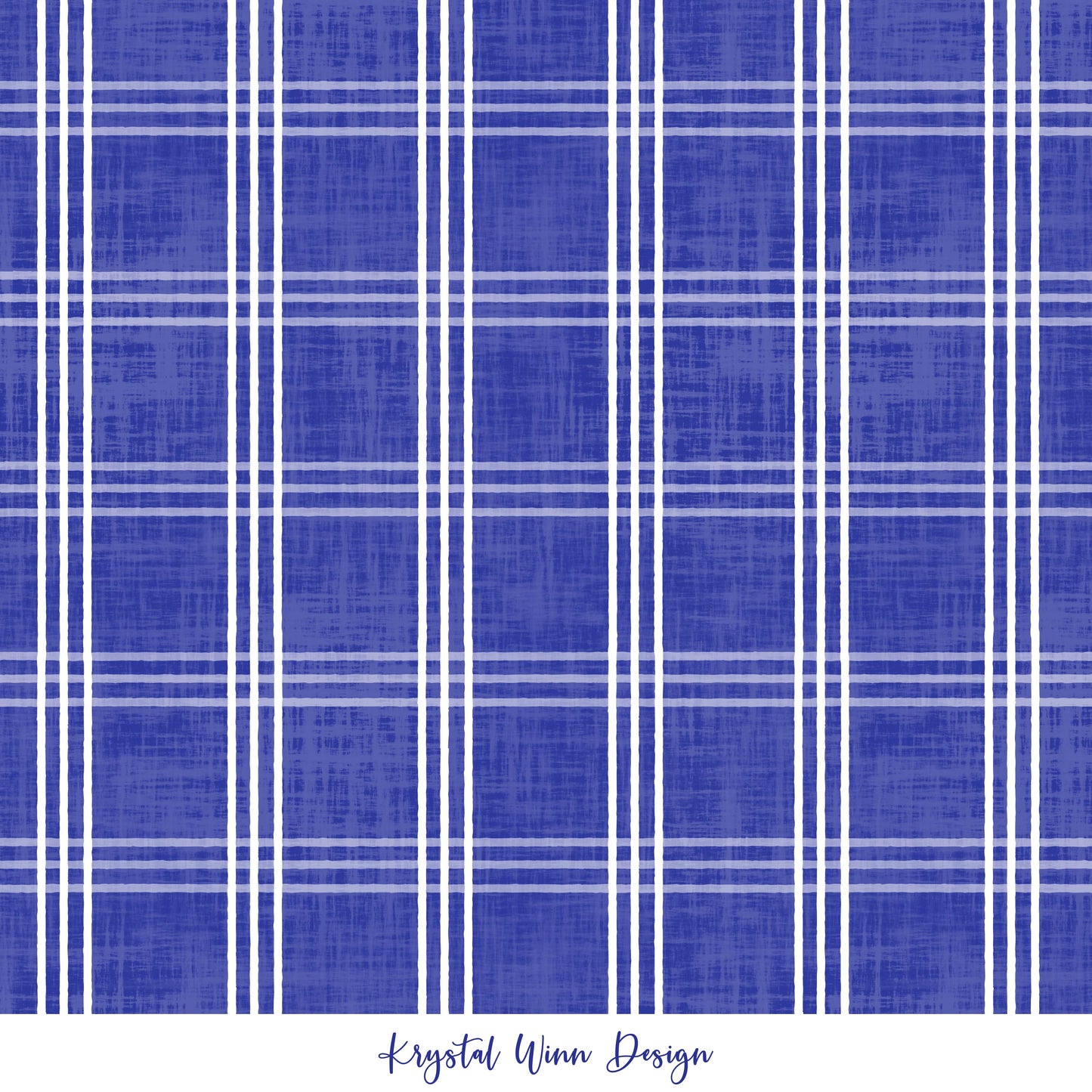 All American Plaid Blue KW460