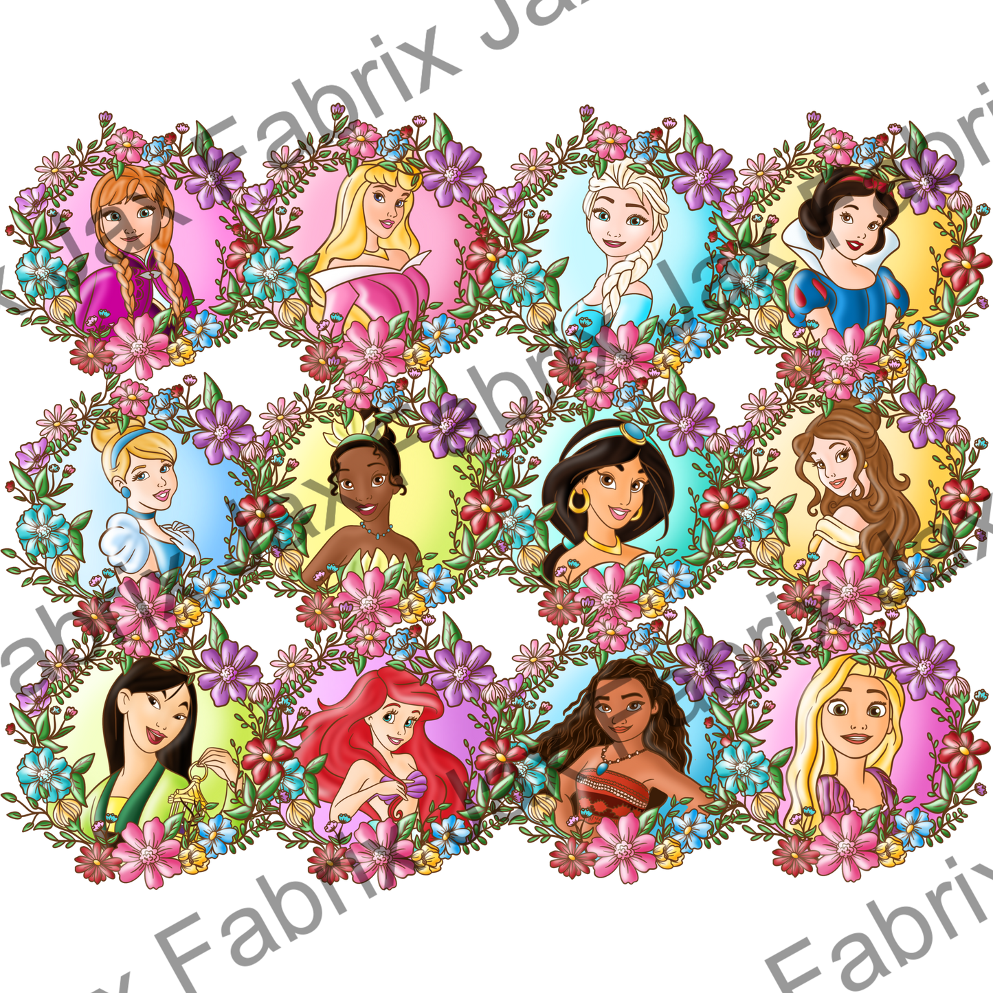 Floral Princess PNG ZR189