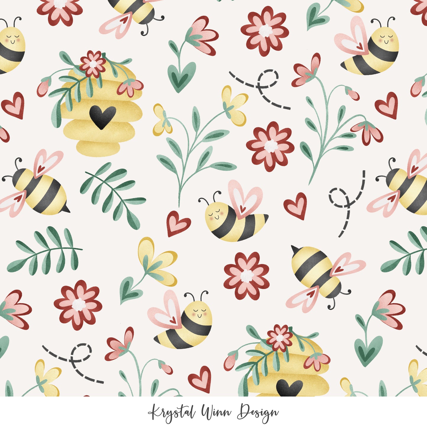 Bee Mine White KW316