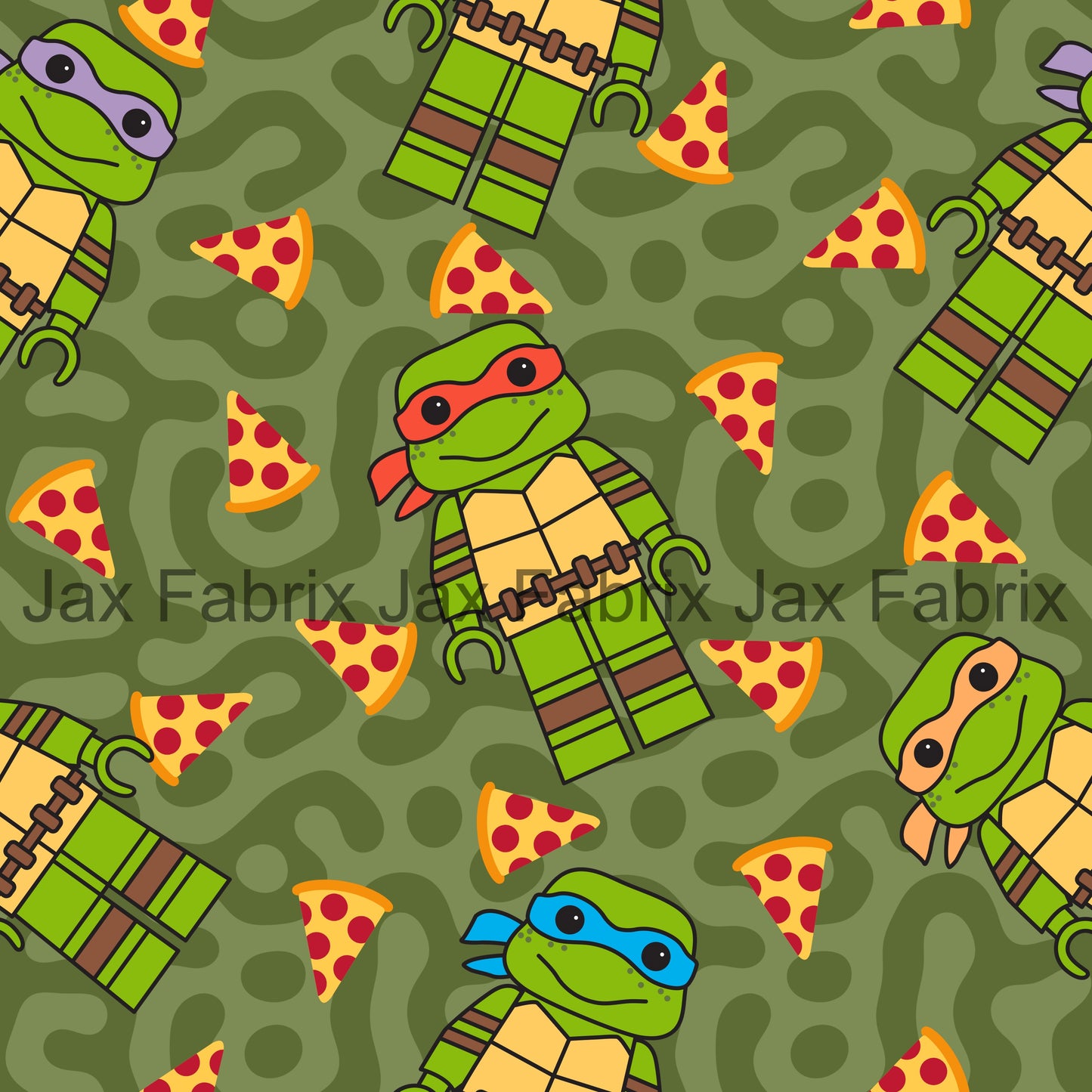 Block Karate Turtles SOD9