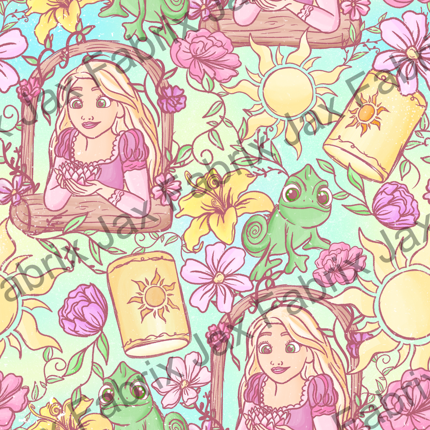 Lost Princess Blue Green Yellow ZR215