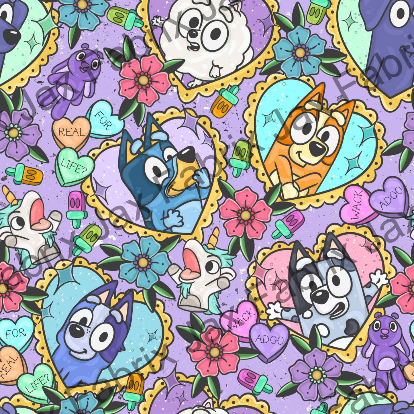 Tattoo Heeler Purple PC346