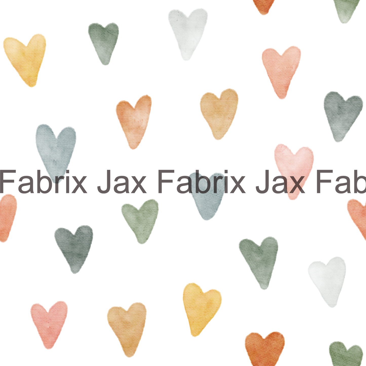 Boho Watercolor Hearts RAE24