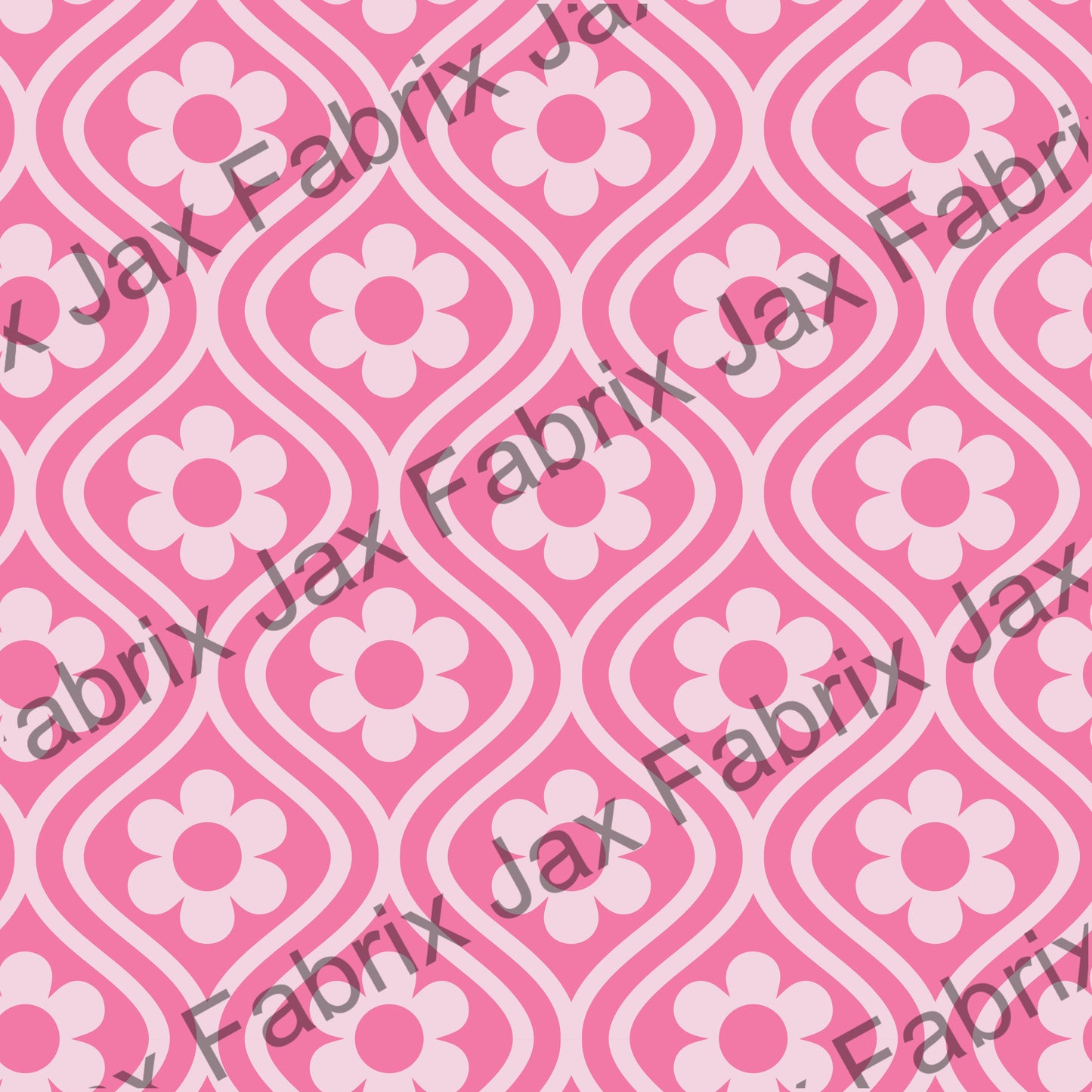 Groovy Flowers Pink CP34