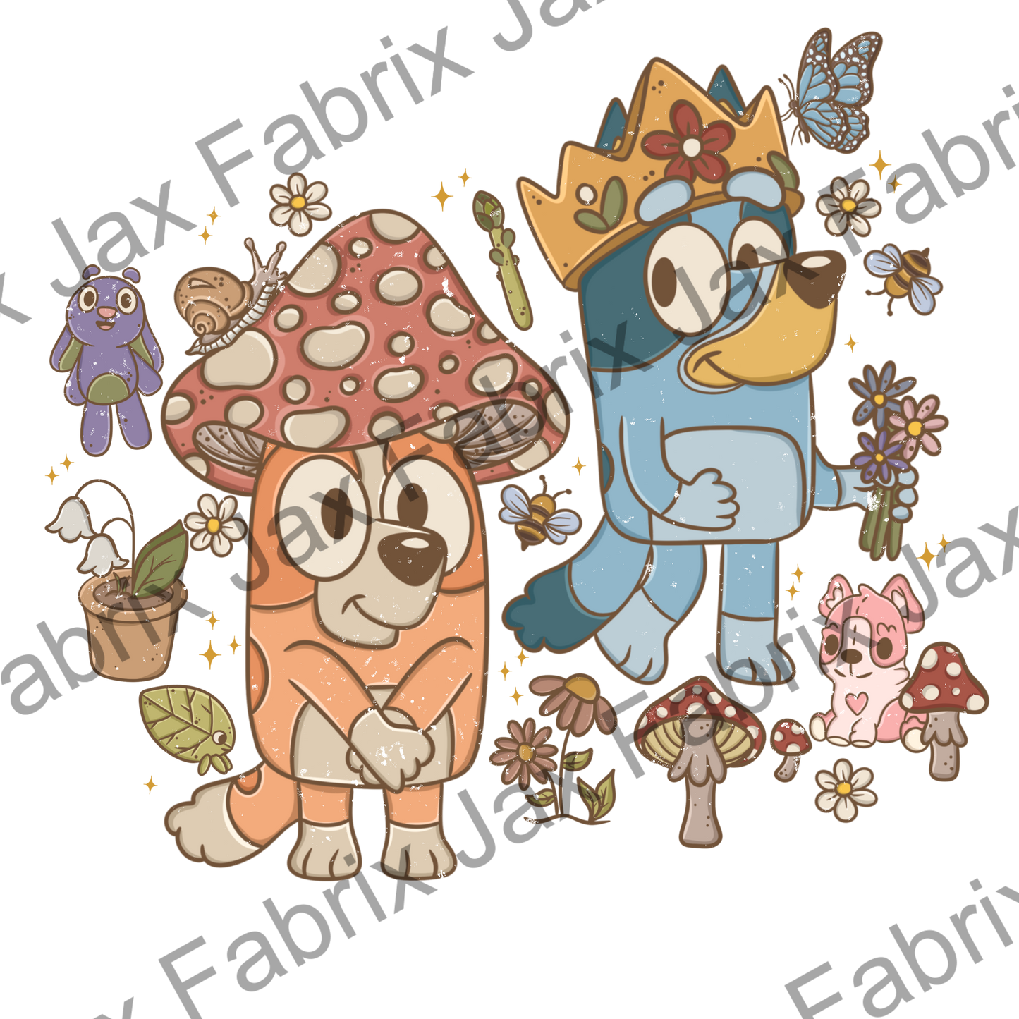 Cottagecore Heeler PNG PC166