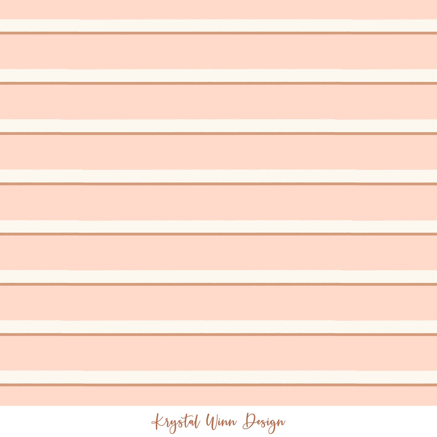 Cottontail Stripes Pink KW372