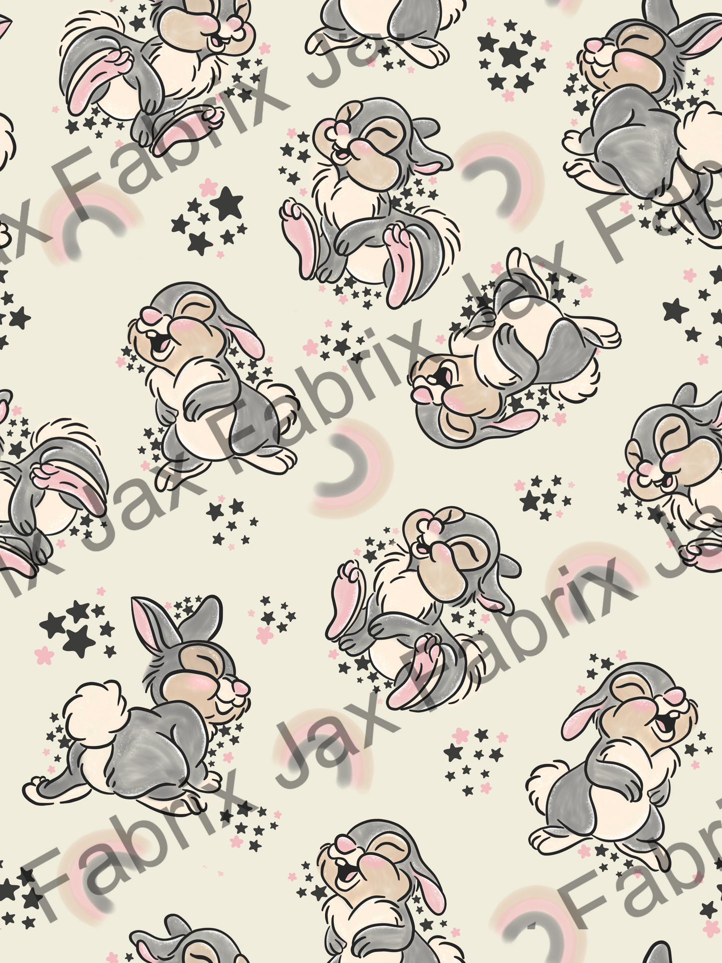 Cuties and Rainbows Rabbit MC134