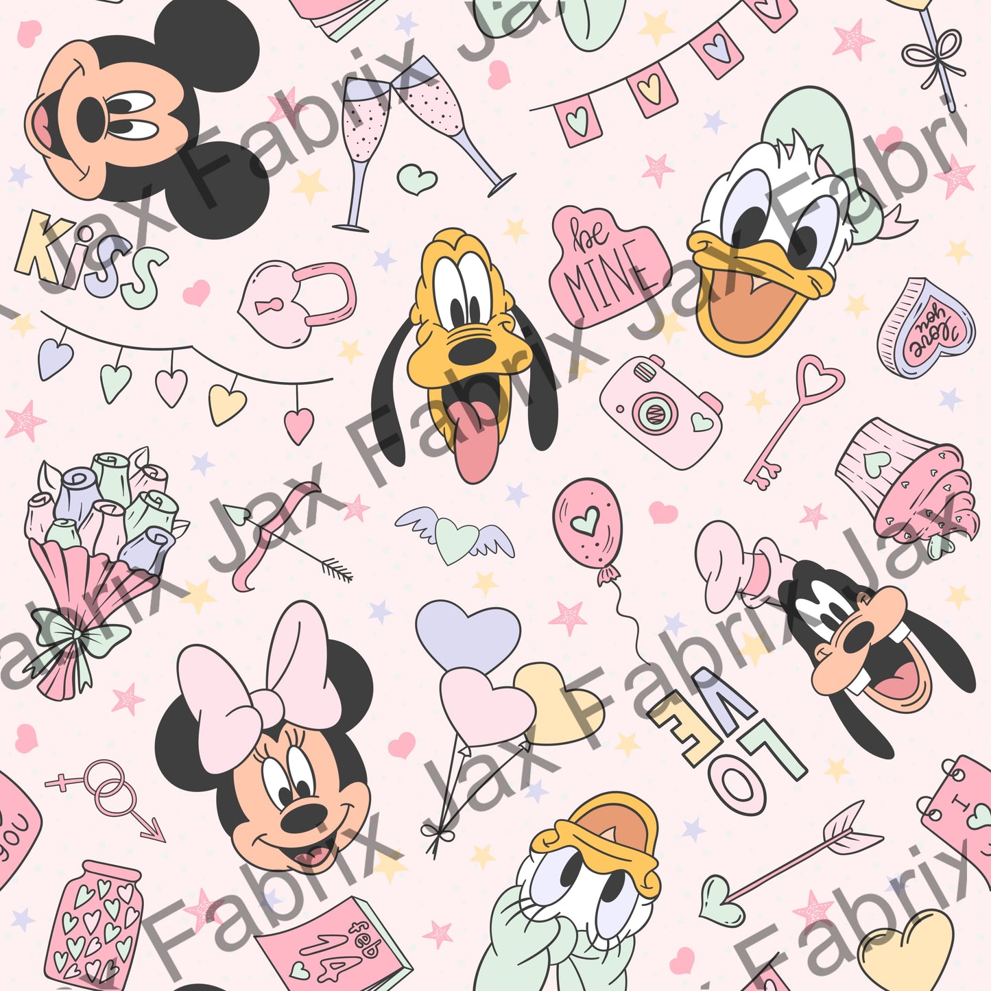 Valentine Pink Mouse CPDS33