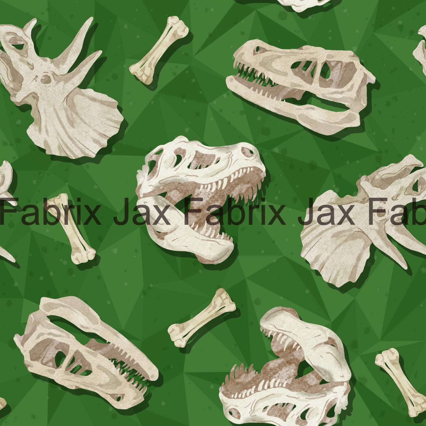 Dino Bones Green RGG18