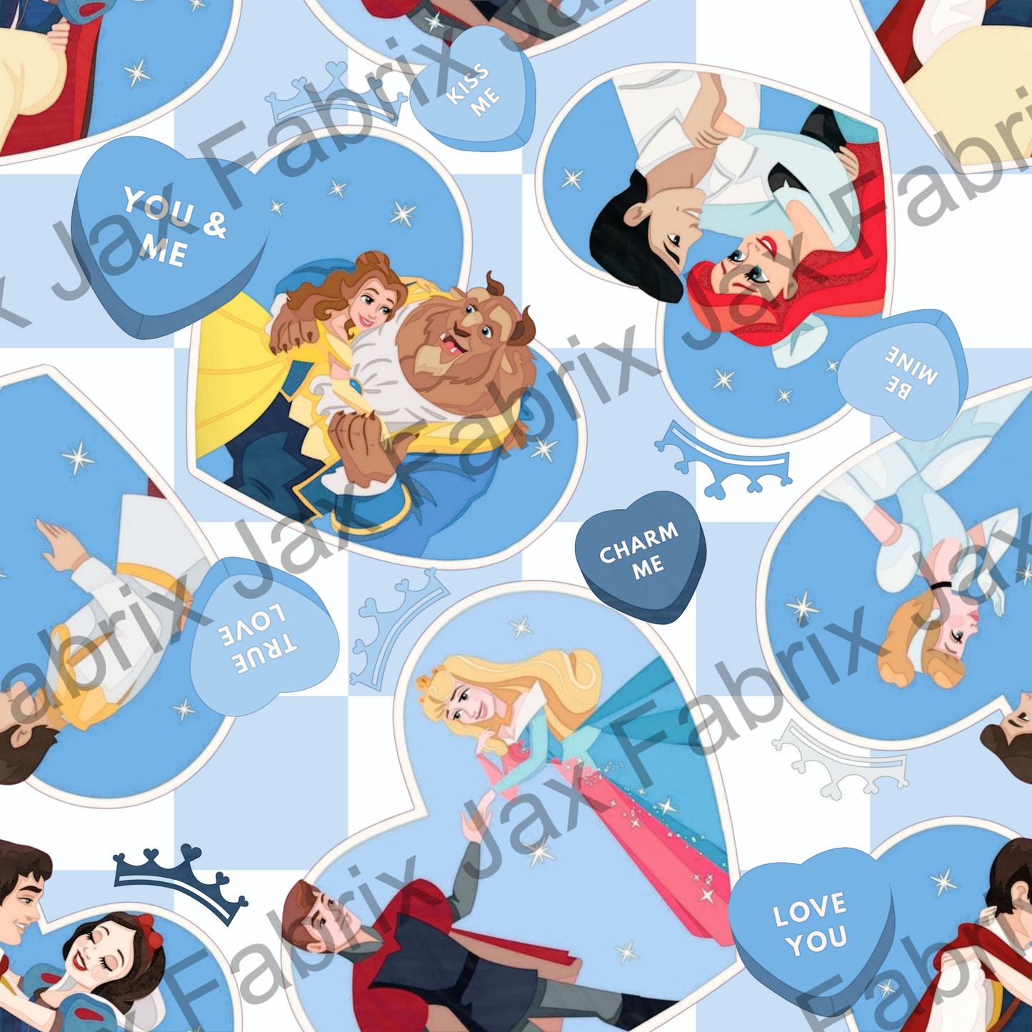 Valentine Couples Blue QB57