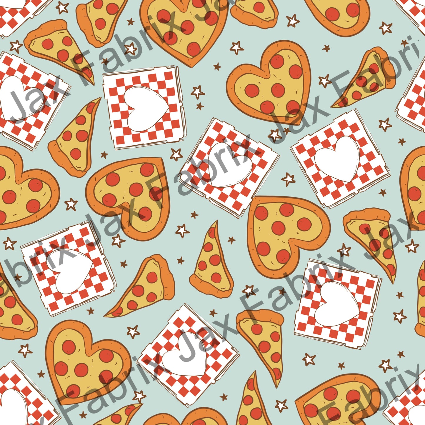 Pizza My Heart Blue BF182