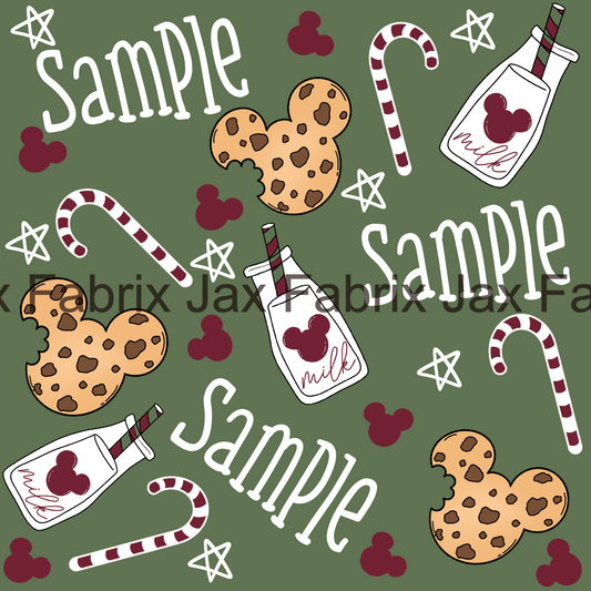 Milk and Cookies Mouse Name File NF4