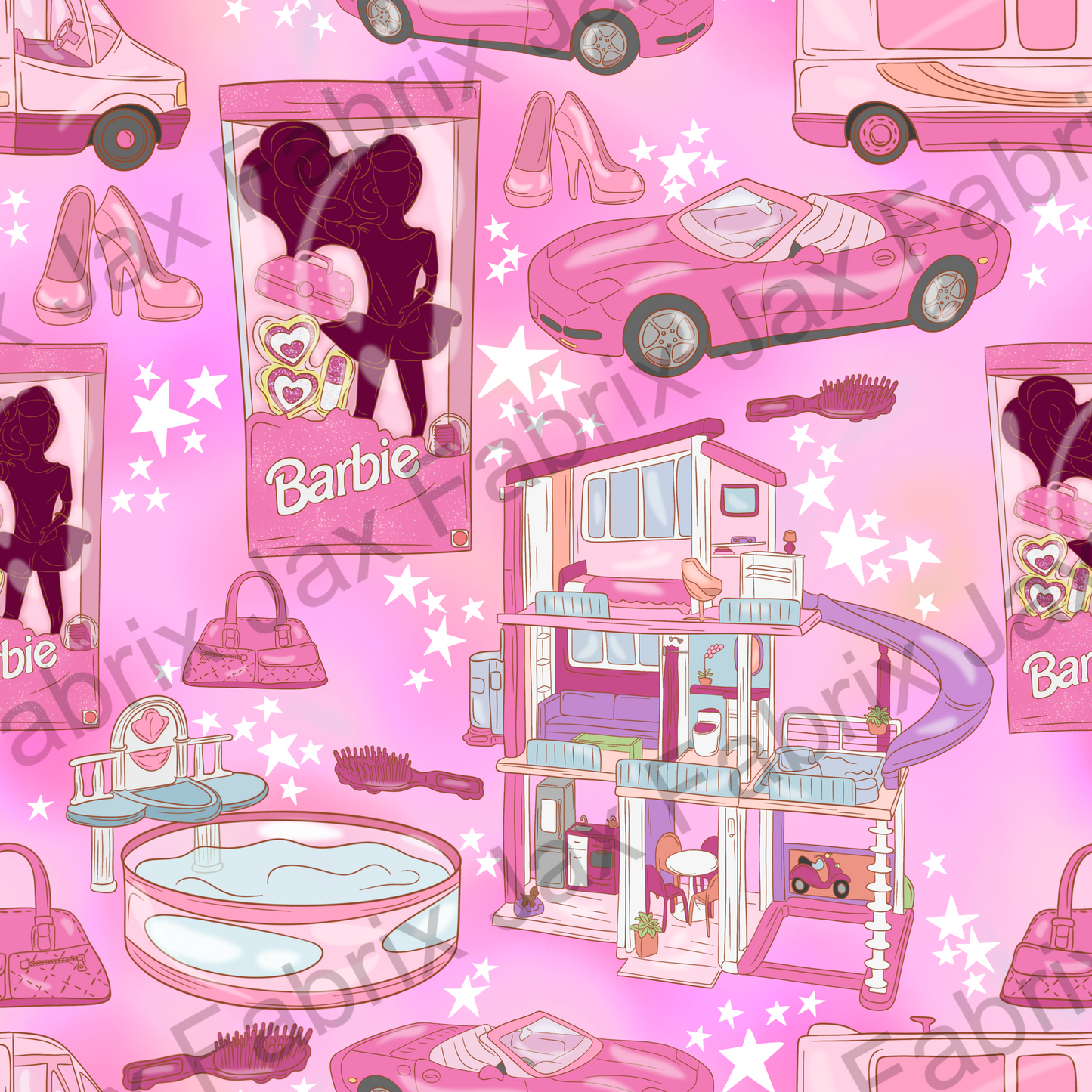 Pink Doll Faceless Multi PC388
