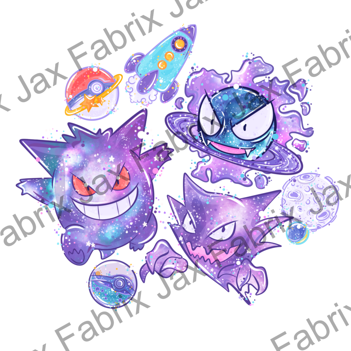Galaxy Ghost PNG PC562