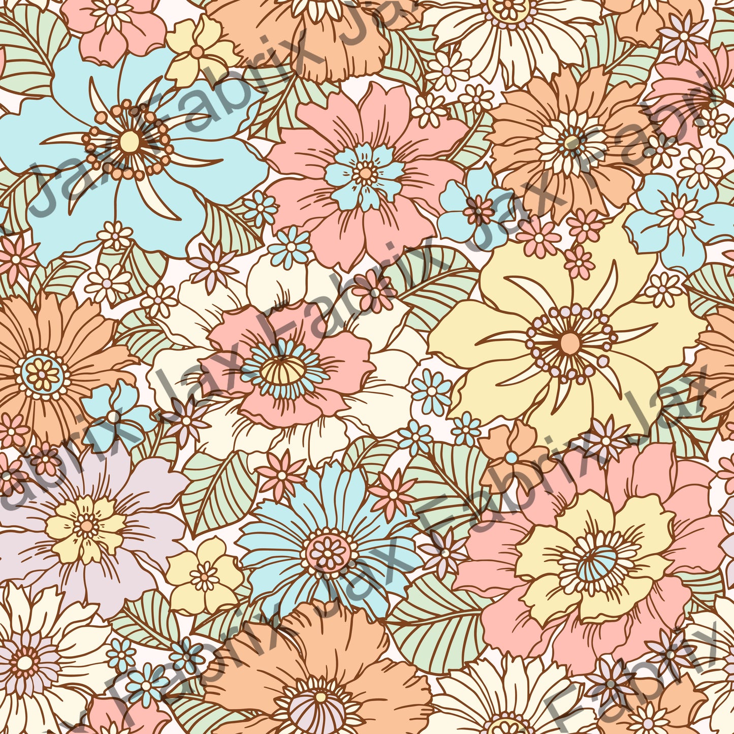 Pastel Floral RPC48