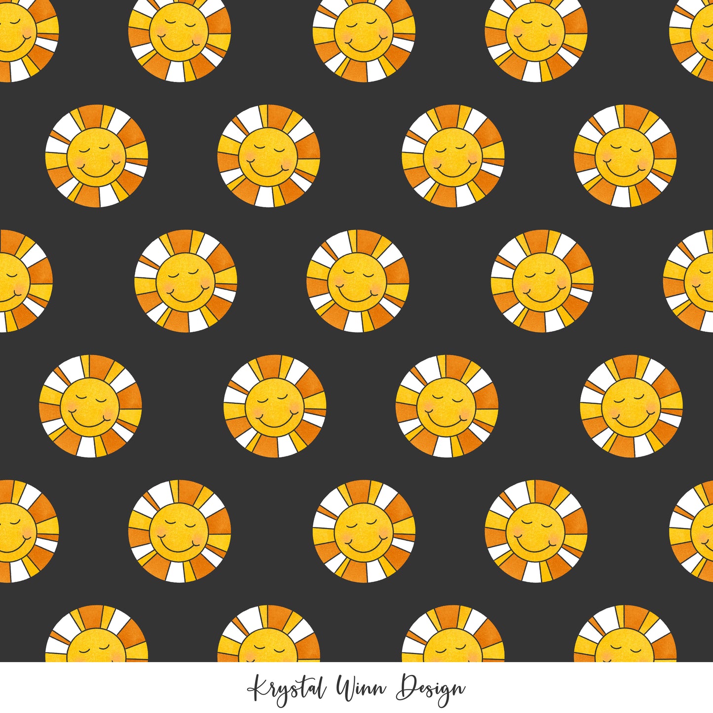 Groovy Suns Black KW412