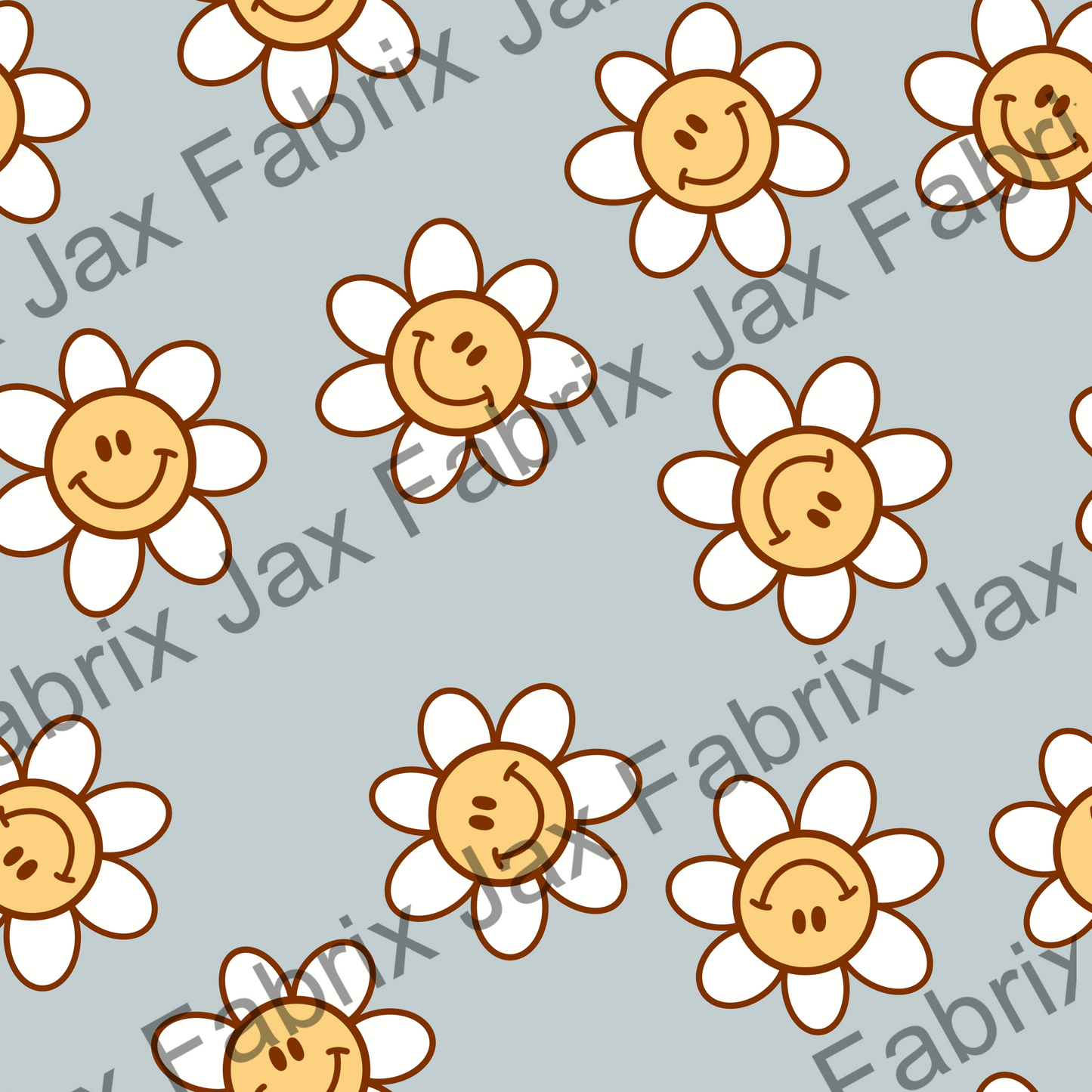 Happy Flowers Blue MDC81