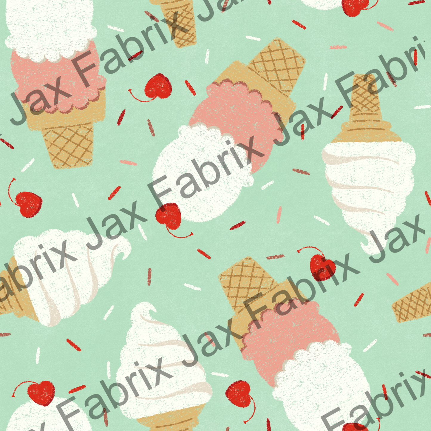 Heart Cherry Ice Cream RAE119